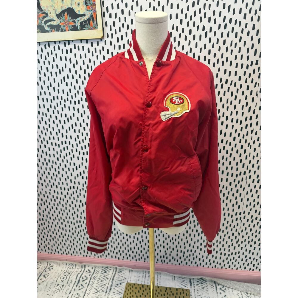 VTG 1970's San Francisco 49ers nwot deadstock Windbreaker Jacket. RARE MENS XS!